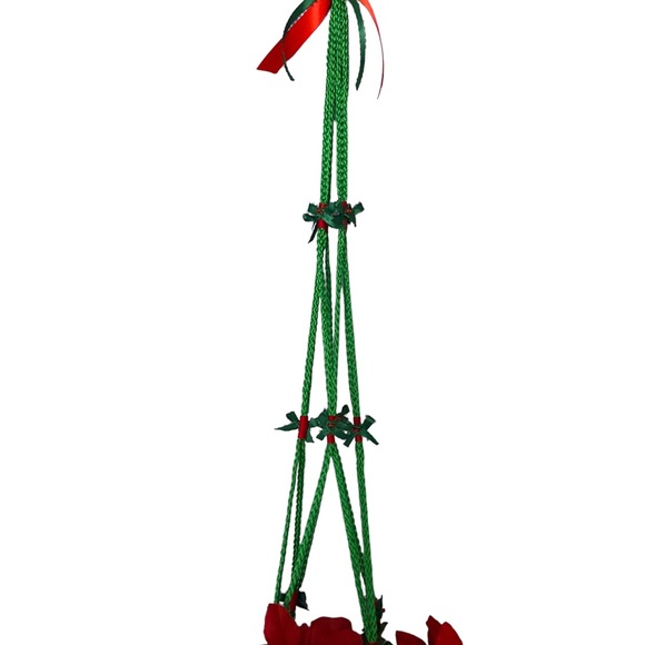 Plant Hanger Green and Red Color - Picture 4 of 6
